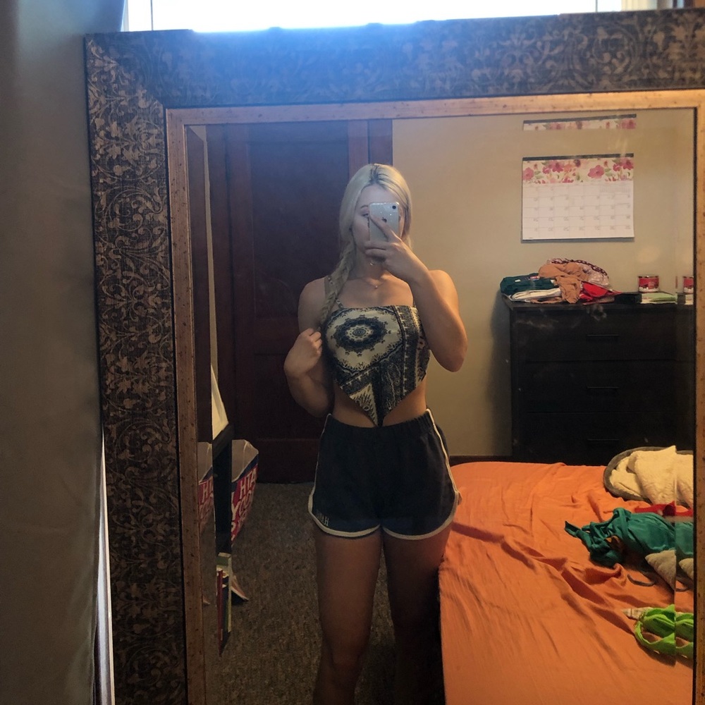 shein bandeau top 🤍